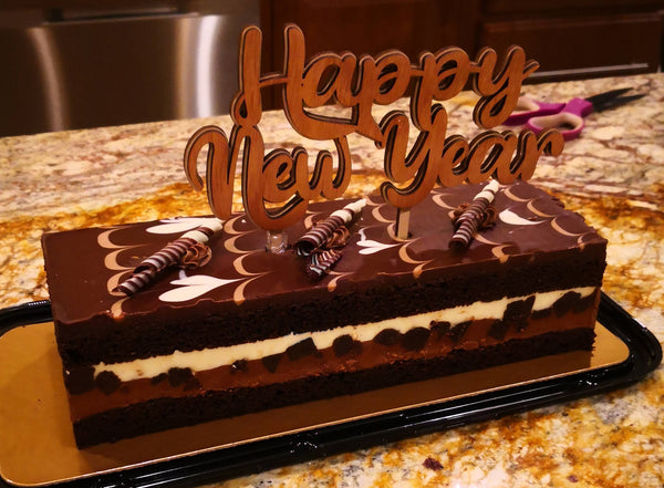 New Year's Cake Topper