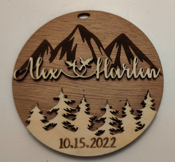 Wedding Day Ornament