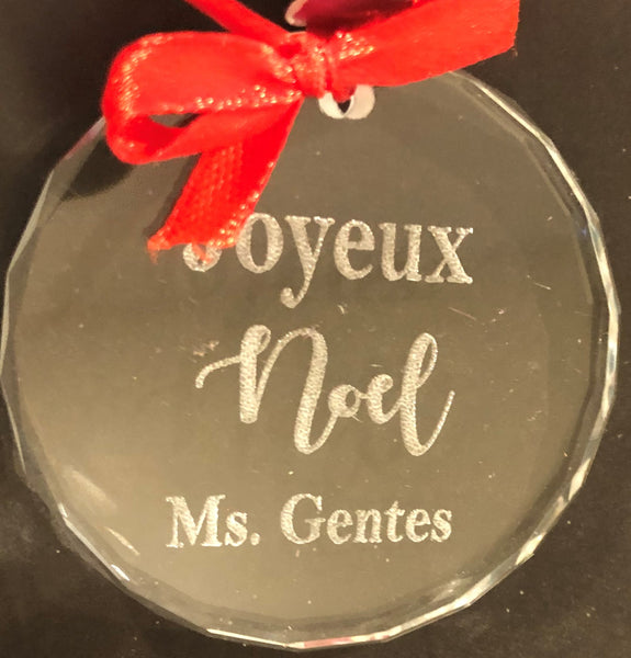 Engraved Crystal