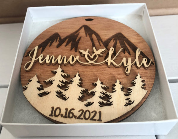 Wedding Day Ornament