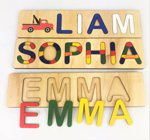 Paint Your Own Name Puzzle Kit