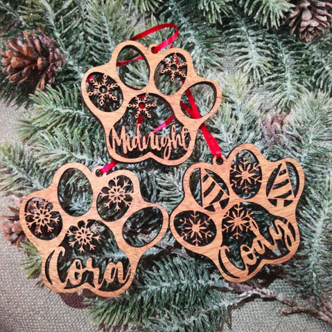 Dog/Cat name ornament